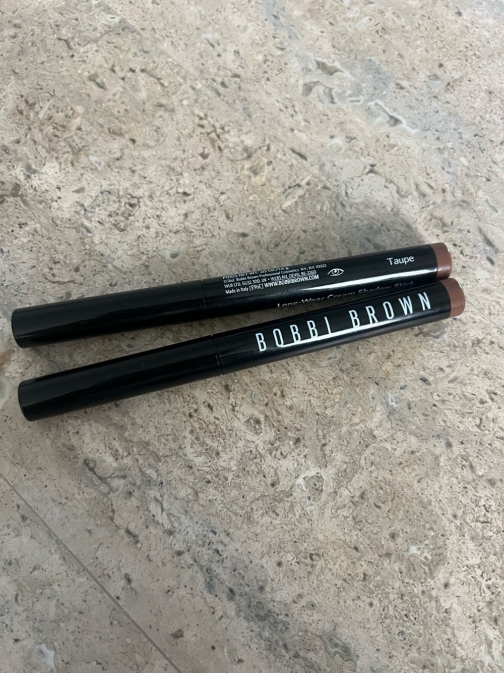 2 Bobbi Brown Shadow Sticks  — Taupe Brown